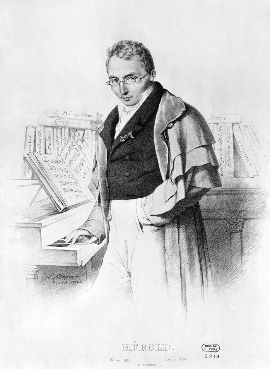 Ferdinand Herold (1791-1833) tekijältä Louis Dupré