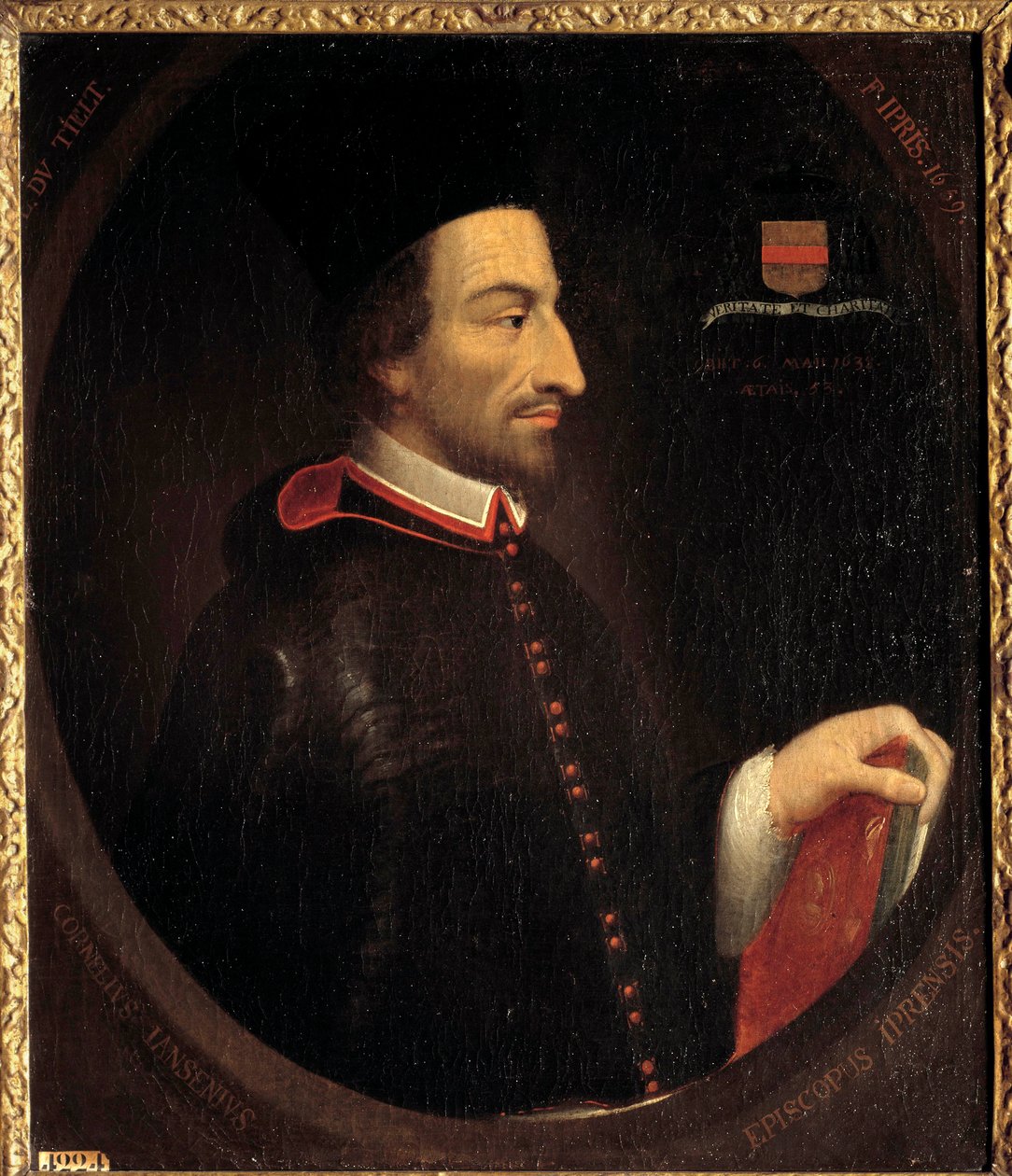 Cornelius Jansenin muotokuva, dit Jansenius”, Eveque d