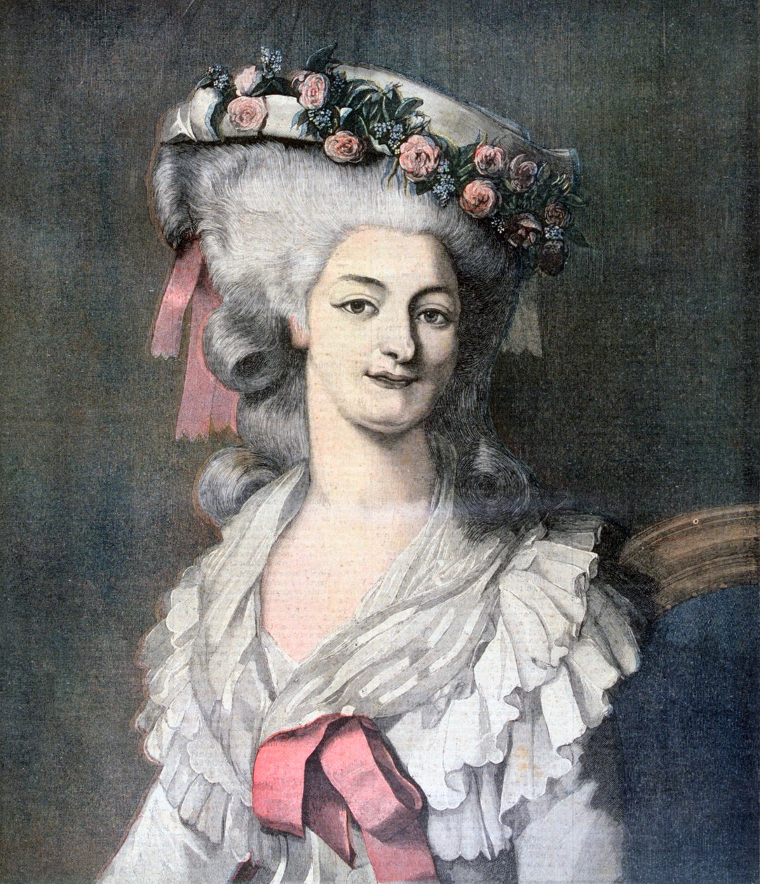 Marie-Louise, Lamballen prinsessa, 1892 tekijältä Louis Edouard Rioult
