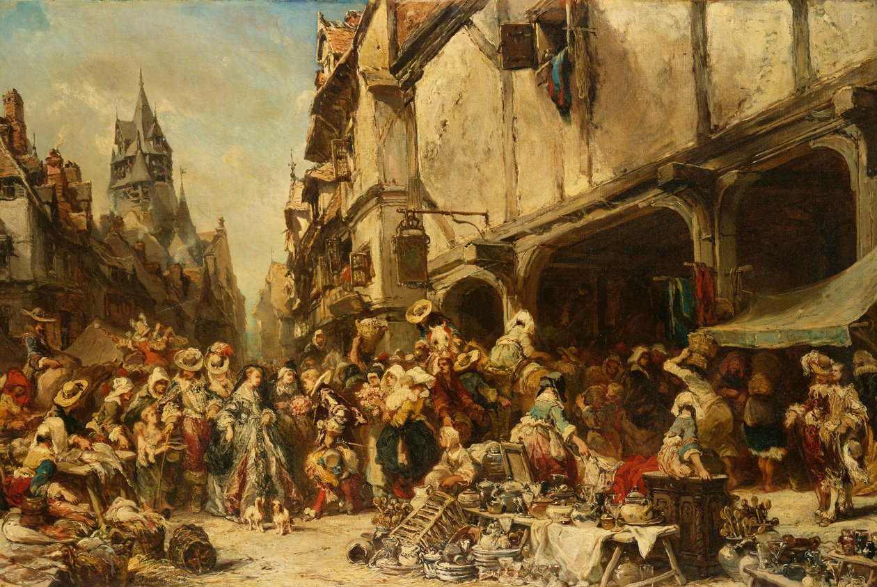 Tori, 1862 tekijältä Eugene Isabey
