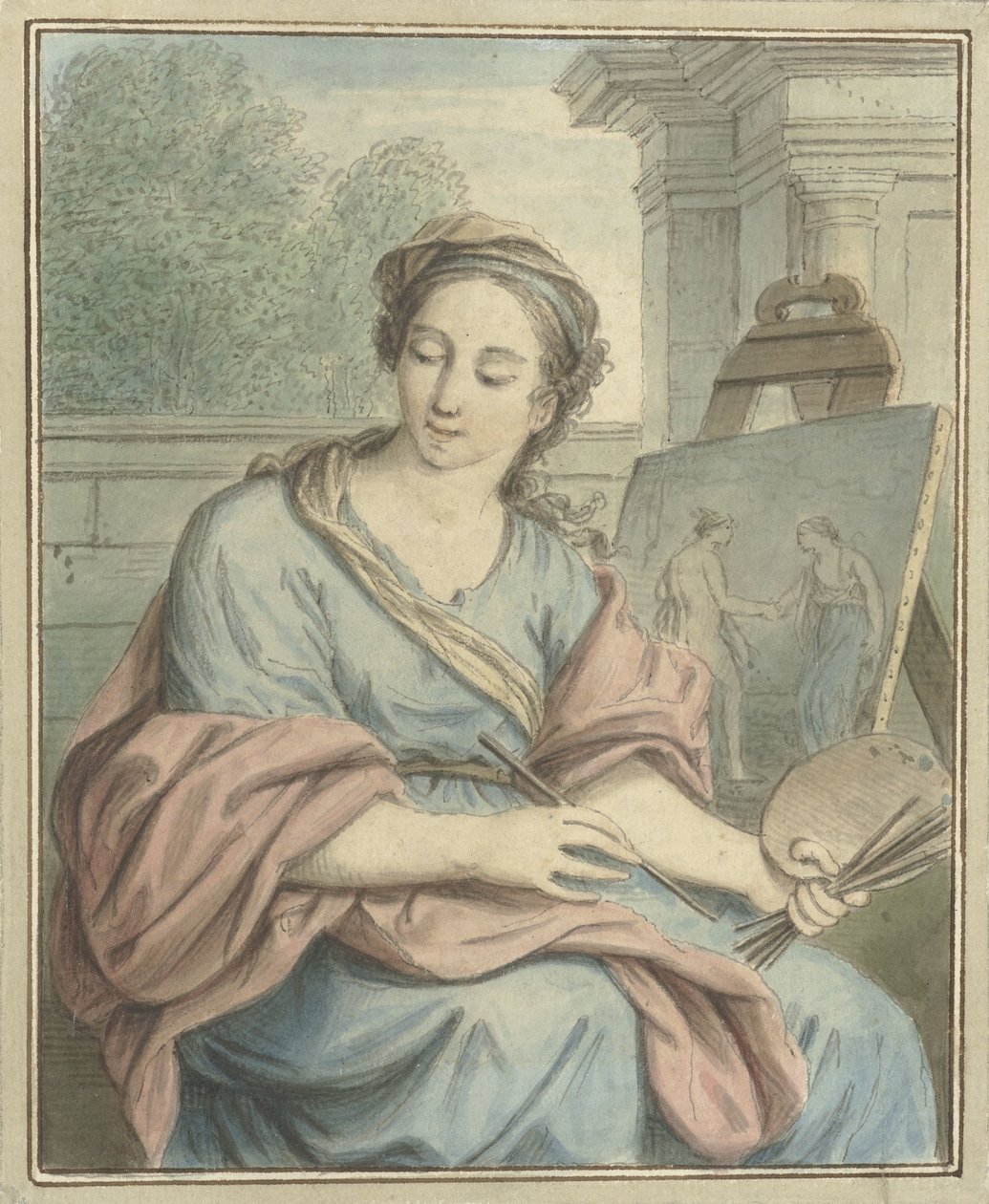 Maalaustaito tekijältä Louis Fabritius Dubourg