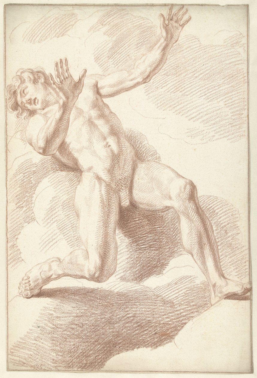 Mies alaston, makuuasentoon tekijältä Louis Fabritius Dubourg