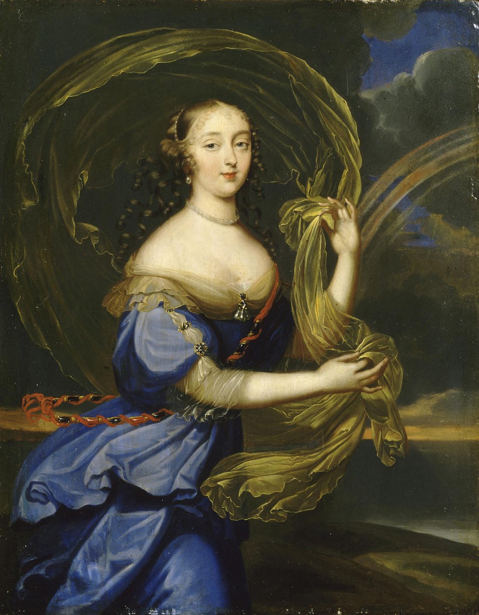 Françoise-Athénaïs de Rochechouart, Marquise de Montespan 1640-1707, Iris tekijältä Louis Ferdinand Elle the Younger