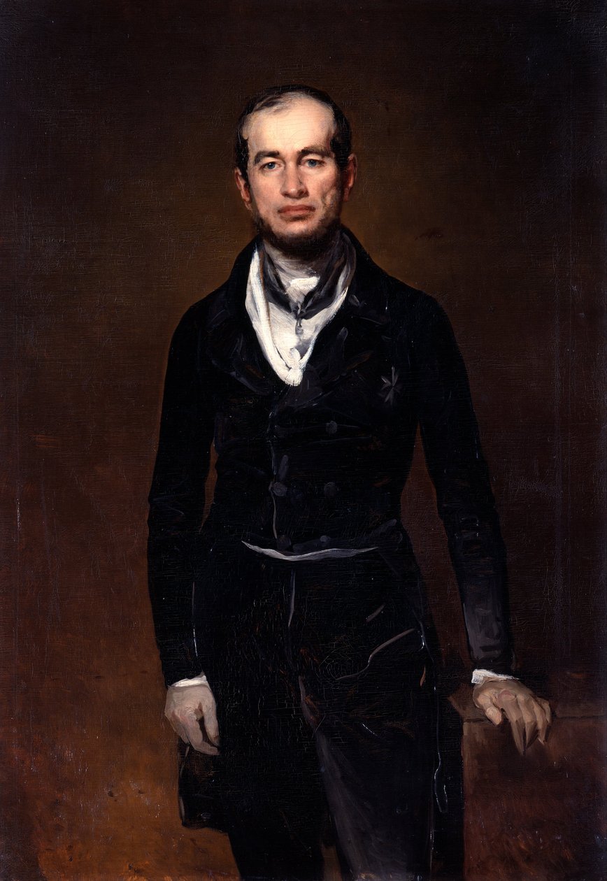 Chamberlain kreivi Julius Zech-Burkersrodan muotokuva, 1841 tekijältä Louis Ferdinand von Rayski