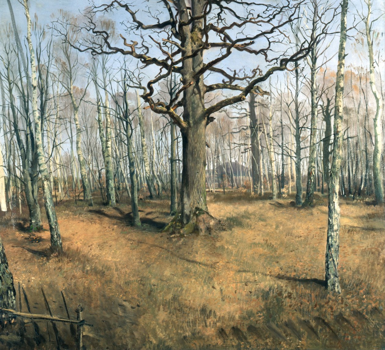 Wermsdorfin metsä, 1859 tekijältä Louis Ferdinand von Rayski