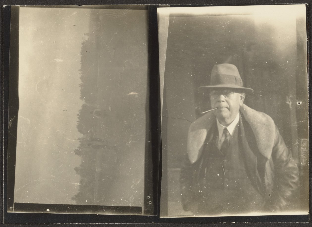 [Double Frame - Fleckenstein ja maisema] tekijältä Louis Fleckenstein