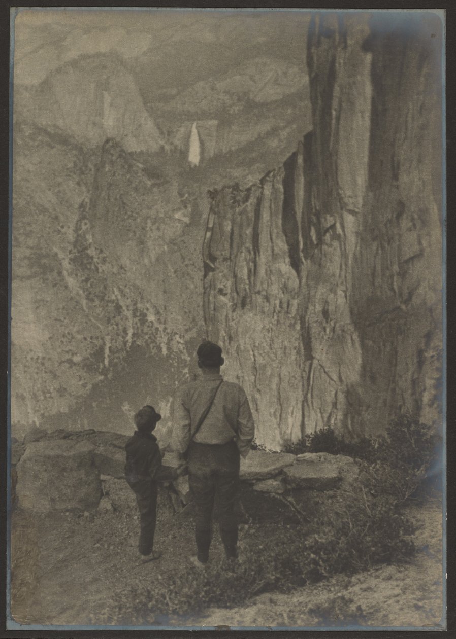 Nevadan putoukset Ledge Traililta, Yosemite tekijältä Louis Fleckenstein