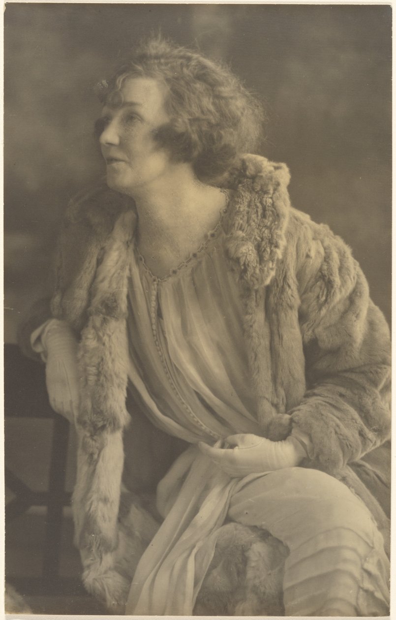 [Portrait of a Woman in Furs] tekijältä Louis Fleckenstein