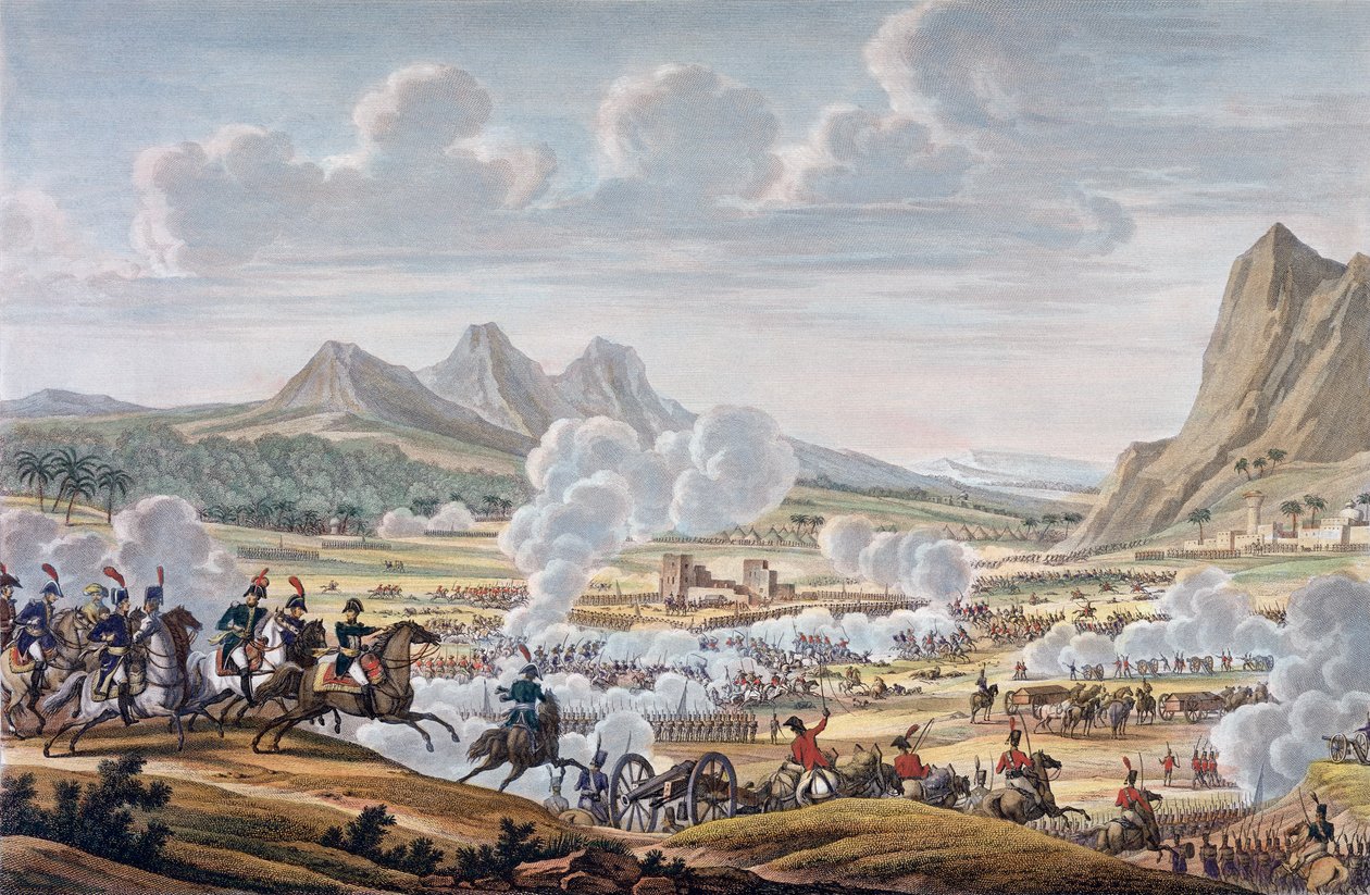 Tabor-vuoren taistelu, 27 Ventose, vuosi 7, 17. helmikuuta 1799. tekijältä Louis Francois Couche