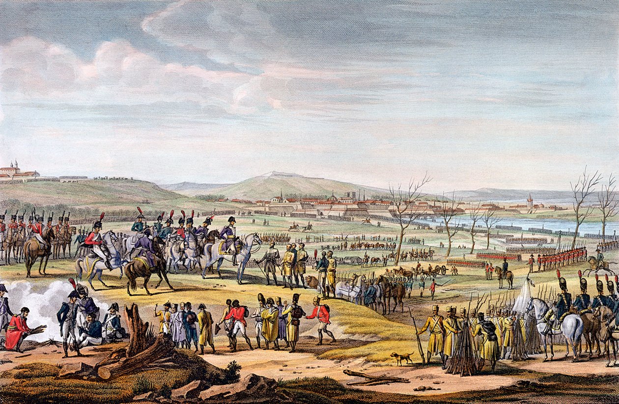 Ulmin taistelu, Saksa, 17. lokakuuta 1805 tekijältä Louis Francois Couche