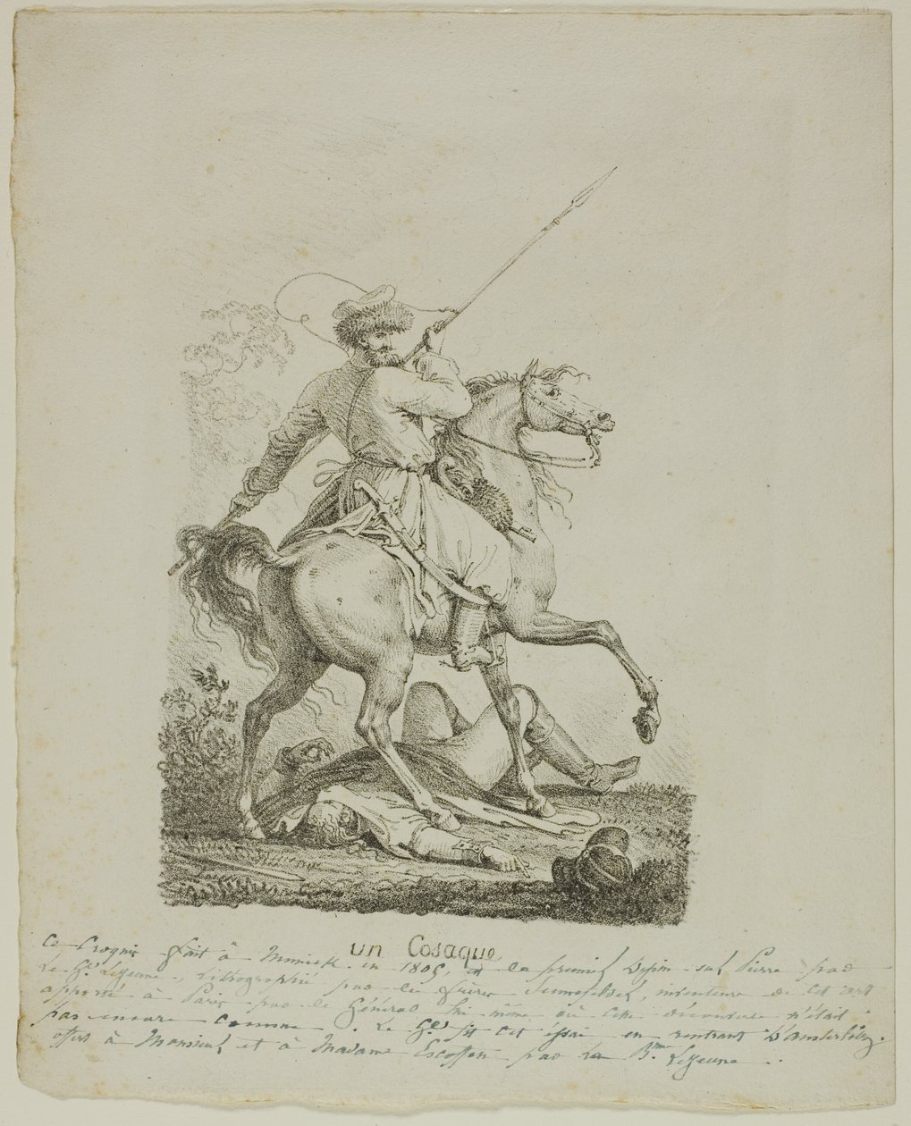Kasakka tekijältä Louis Francois Lejeune