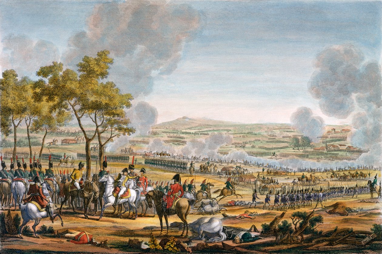 Wagramin taistelu, Itävalta, 7. heinäkuuta 1809 tekijältä Louis Francois Mariage