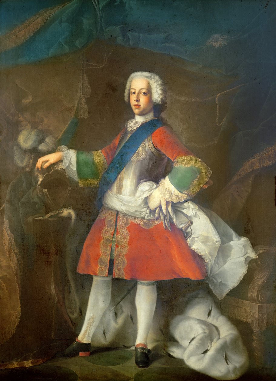Prinssi Charles Edward Louis Philip Casimir Stuart tekijältä Louis Gabriel Blanchet