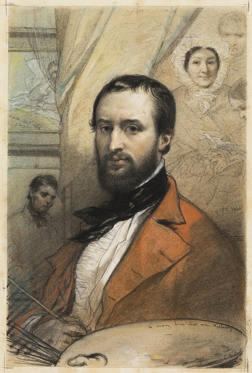 Omakuva tekijältä Louis Gallait