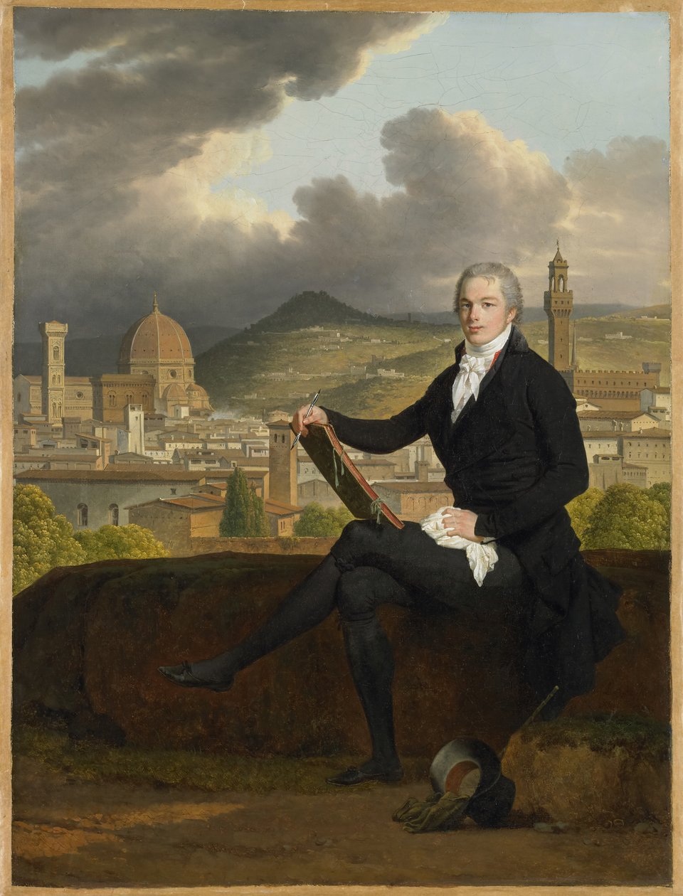 Tohtori Thomas Penrosen muotokuva, 1798 tekijältä Louis Gauffier