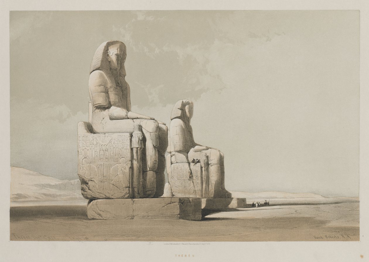 Egypti ja Nubia, osa I: Thebes tekijältä Louis Haghe