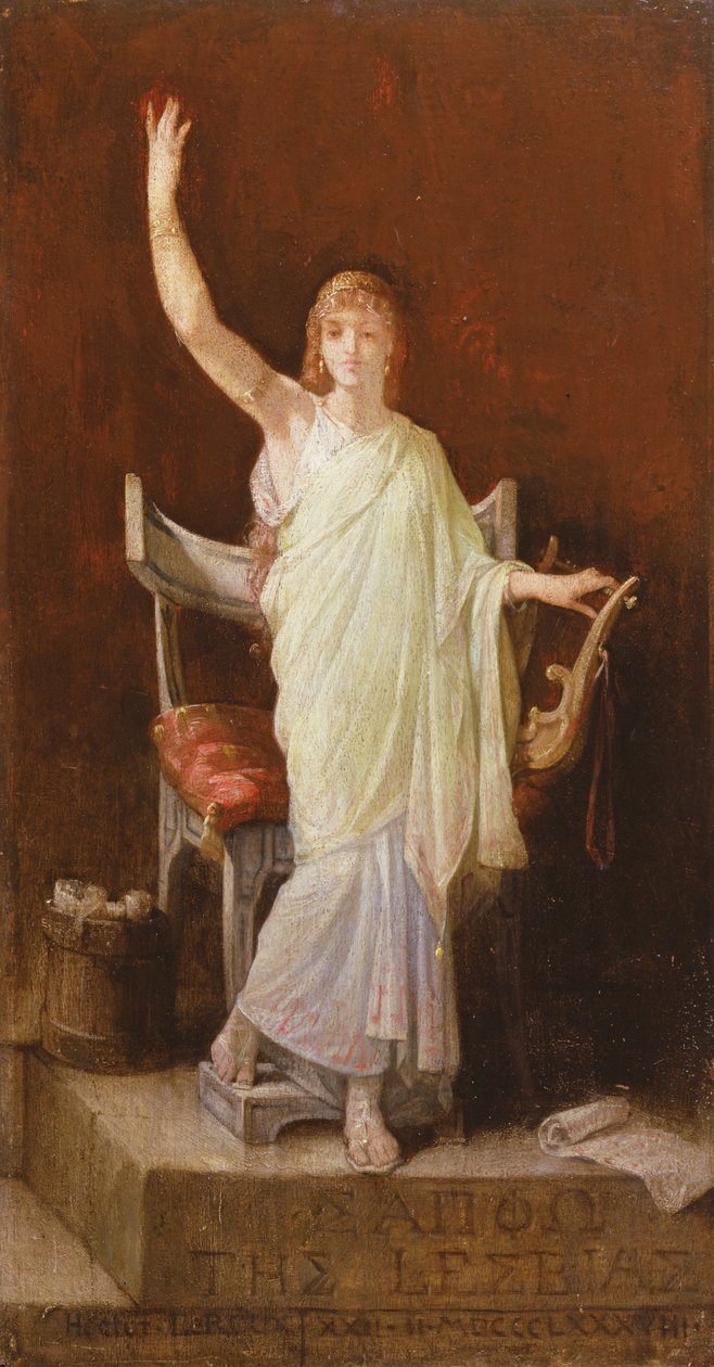 Sappho, 1888 tekijältä Louis Hector Leroux