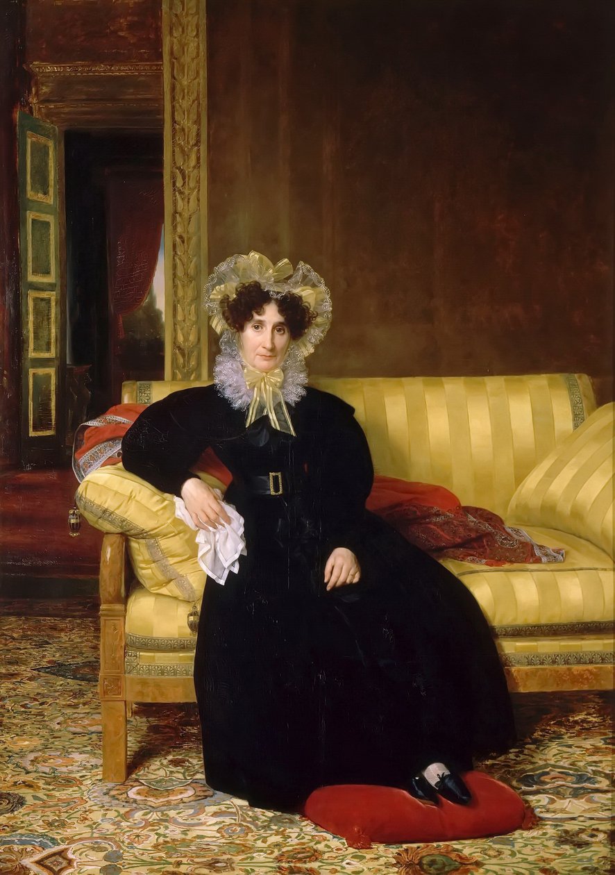 Madame Jean-Charles Clarmont, syntynyt Rosalie Favrin 1772-1858 tekijältä Louise Marie Jeanne Hersent