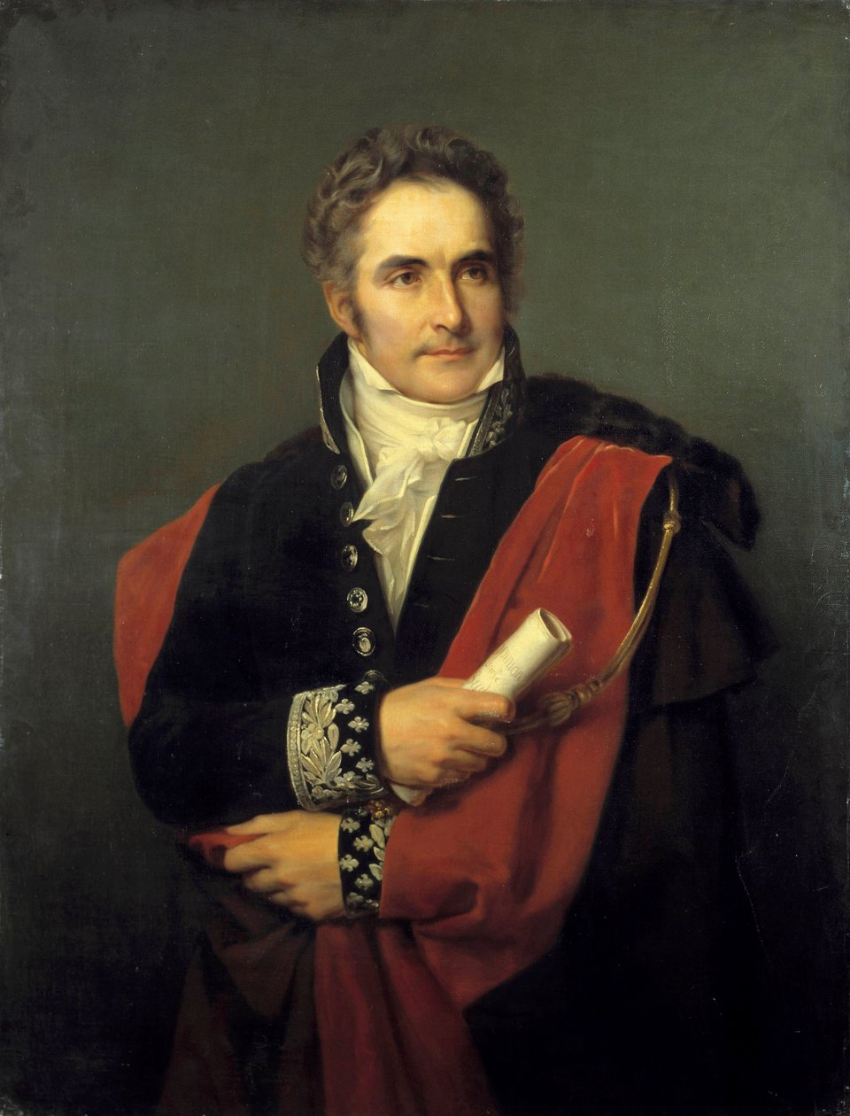 Casimir Perierin muotokuva, ministeri, neuvoston puheenjohtaja 1831 Louis Hersentin (1777-1860) maalaus 1800-luku. Himmeä. 1,65 x 0,90 m. Versailles, linnamuseo tekijältä Louis Hersent