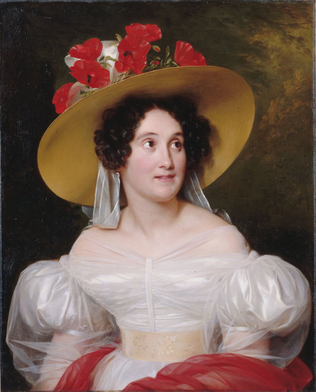 Madame Arachequesnen muotokuva, 1831. tekijältä Louise Marie Jeanne Hersent