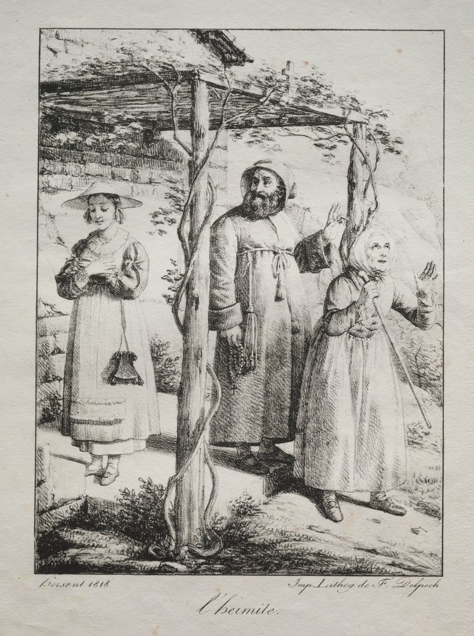 Erakko, 1818. tekijältä Louise Marie Jeanne Hersent