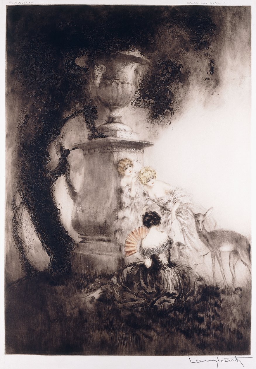 Neljä Dears tekijältä Louis Icart