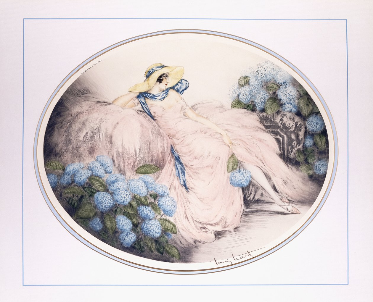 Hortensiat tekijältä Louis Icart
