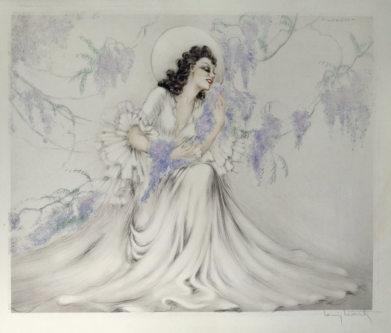 Wisteria tekijältä Louis Icart