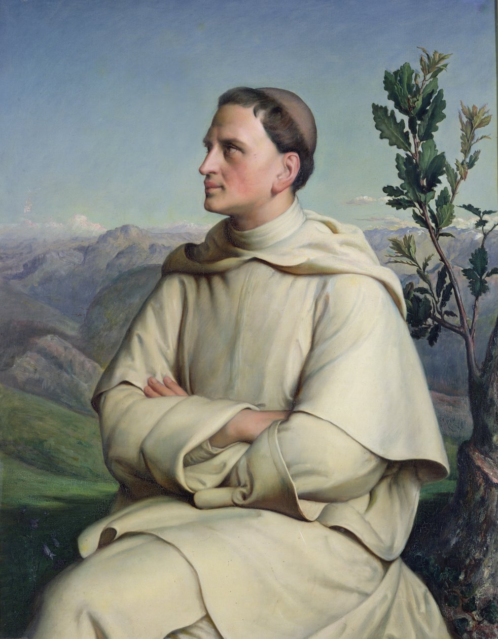 Henri Lacordaire (1802-61) Sorrezessa, 1847 tekijältä Louis Janmot