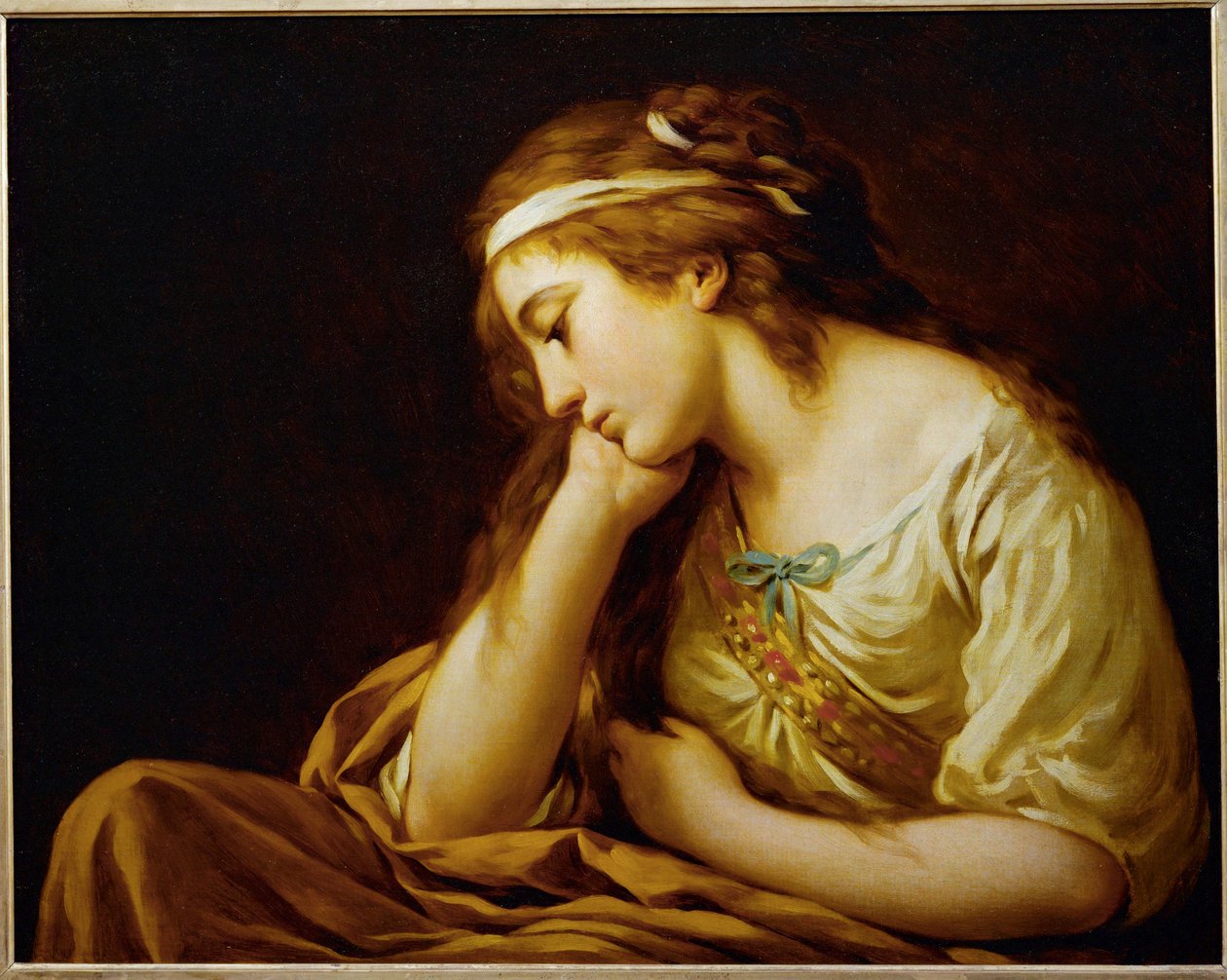 La Melancolie -Melankolia ... tekijältä Louis Jean Francois I Lagrenee