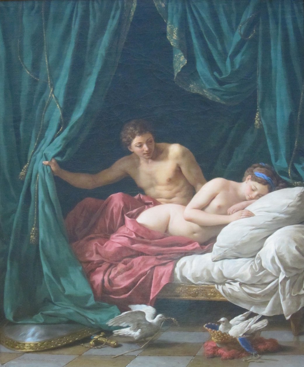 Mars amp; Venus, rauhan vertauskuvana. tekijältä Louis Jean François Lagrenée