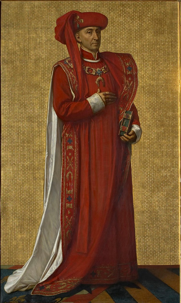 Filippus Hyvä 1396-1467, Burgundin herttua, 1872-1877. tekijältä Louis Joseph Gallait