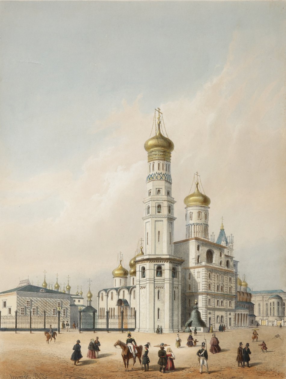 Ivan Suuren kellotorni, 1800-luvun ensimmäinen neljännes tekijältä Louis Jules Arnout