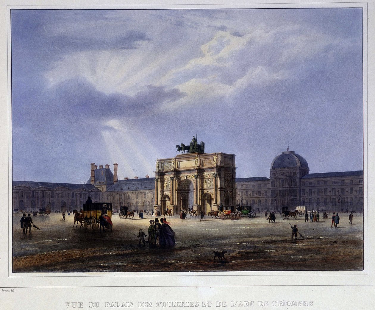 Näkymä Palais des Tuileries