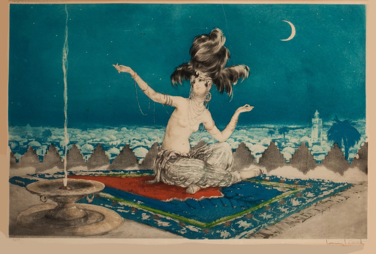Sheherazade, noin 1927. tekijältä Louis Justin Laurent Icart