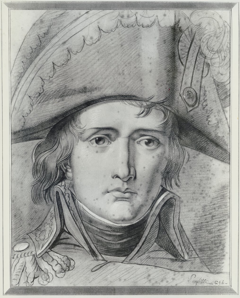Kenraali Bonaparten muotokuva, 1796 tekijältä Louis Lafitte