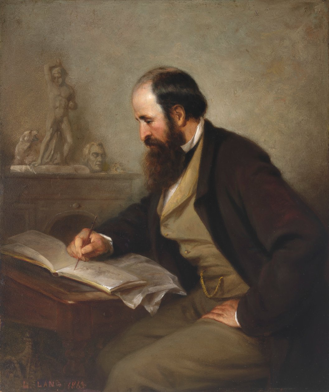 Henry Kirke Brown, 1863. tekijältä Louis Lang