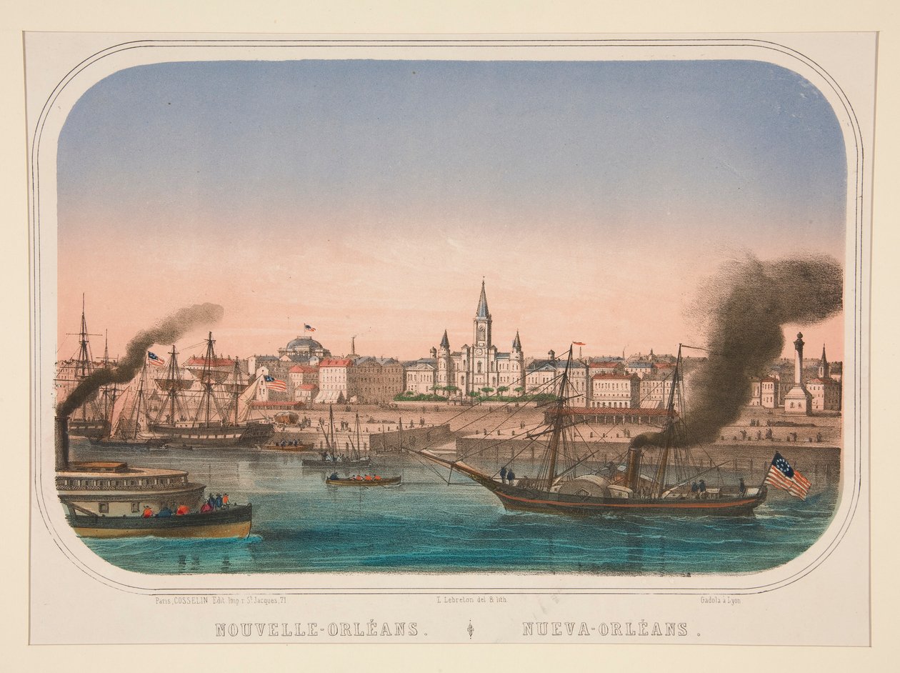 Nouvelle-Orleans - Nueva-Orleans tekijältä Louis Le Breton