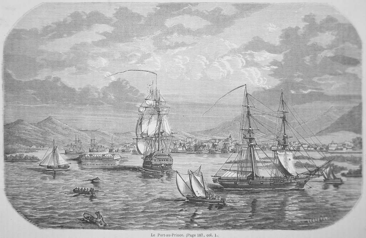 Port-au-Prince (kaiverrus) tekijältä Louis Le Breton