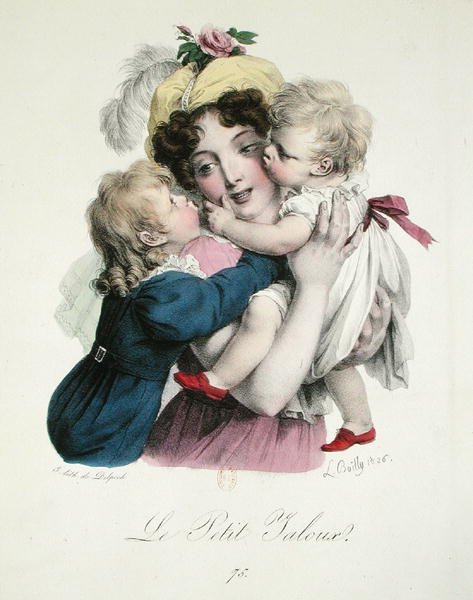 Kateus, kaiverrus Francois Seraphin Delpech (1778-1825) 1826 (väri litho) tekijältä Louis Leopold (after) Boilly