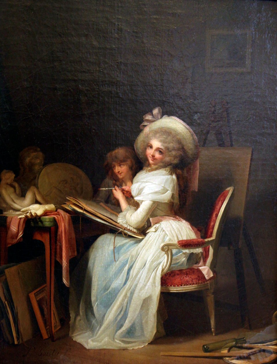 "A Painter", s. 1785 tekijältä Louis Leopold Boilly