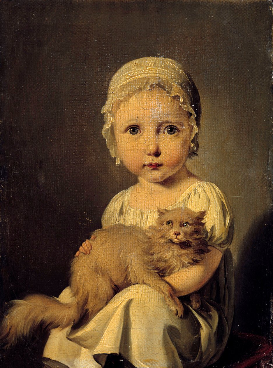 Gabrielle Arnaultin muotokuva tekijältä Louis Leopold Boilly
