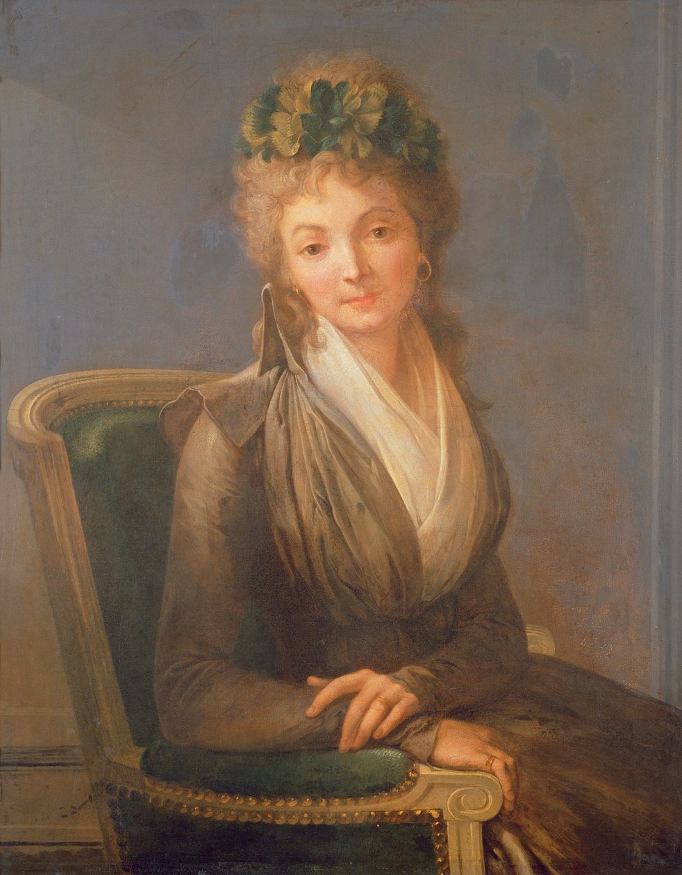 Lucile Desmoulinsin muotokuva, s. Duplessis 1770-1794, 1794 tekijältä Louis Leopold Boilly