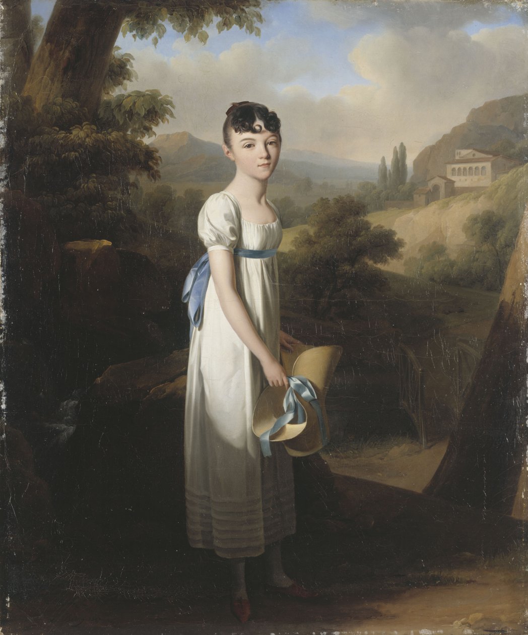Mademoiselle Athénaïs dAlbenasin muotokuva tekijältä Louis Leopold Boilly