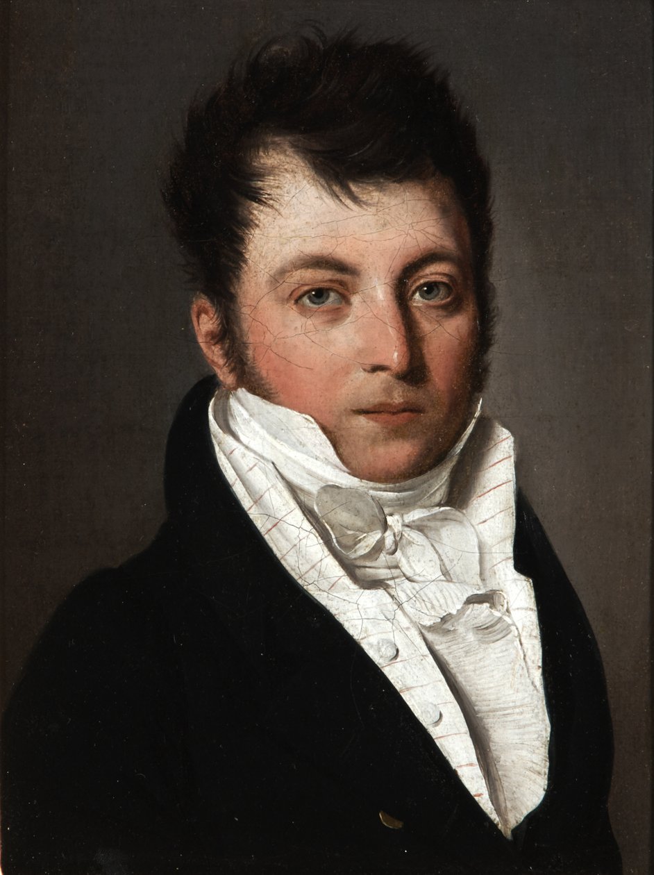Miehen muotokuva tekijältä Louis Leopold Boilly