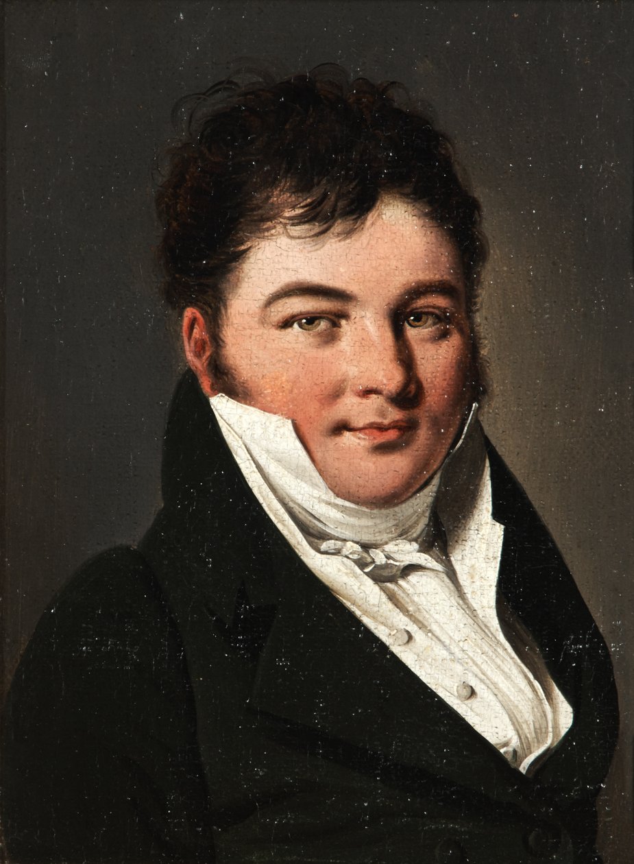 Miehen muotokuva tekijältä Louis Leopold Boilly