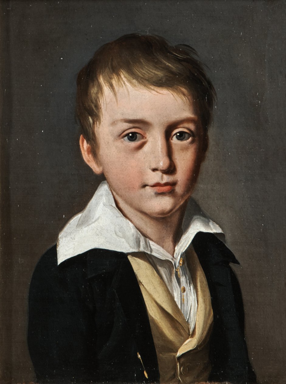 Nuoren pojan muotokuva tekijältä Louis Leopold Boilly