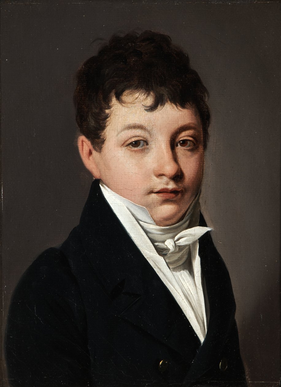 Nuoren pojan muotokuva tekijältä Louis Leopold Boilly