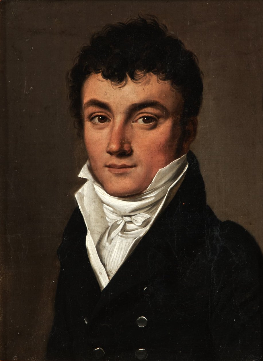 Nuoren miehen muotokuva tekijältä Louis Leopold Boilly