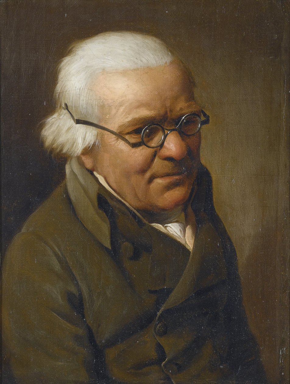 Muotokuva miehestä, jolla on silmälasit par Boilly, Louis-Leopold (1761-1845). Öljy kankaalle, koko: 21,9x17 tekijältä Louis Leopold Boilly